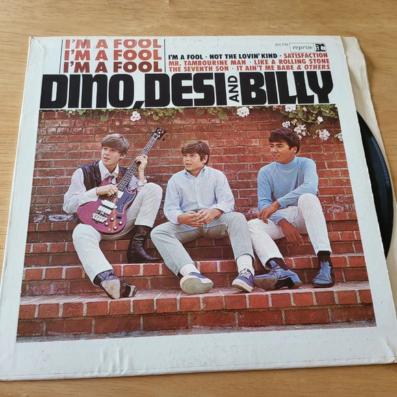 DINO, DESI & BILLY I'm A Fool LP Vinyl 1965 Reprise Records 6176 Pop Rock LP9 - Picture 9 of 9